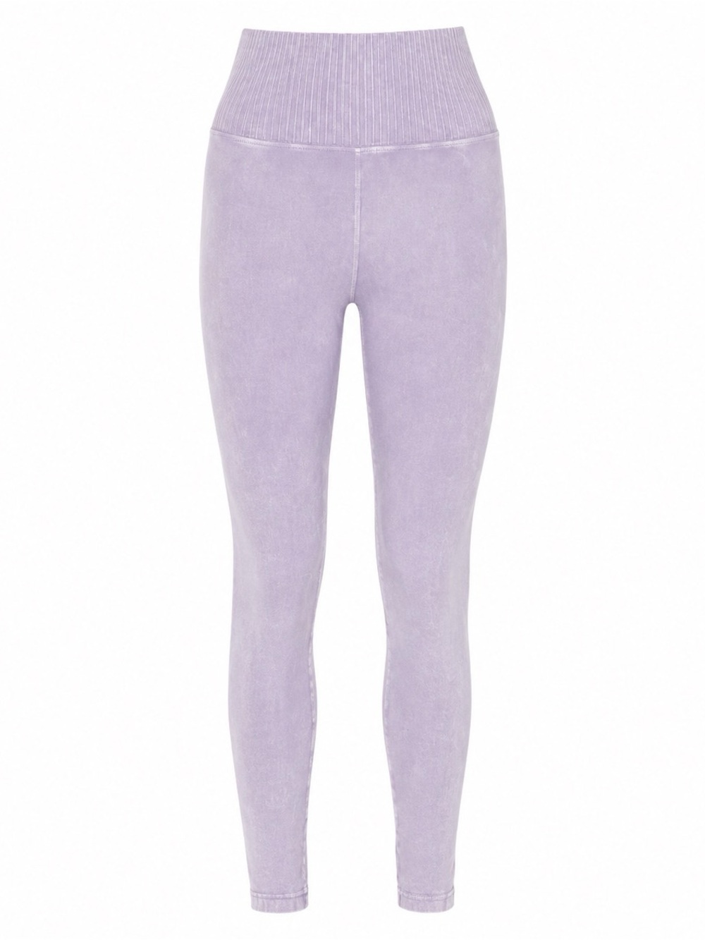 FP Movement Good Karma Leggings M/L Lavender Purple Seamless High Rise Ribbed